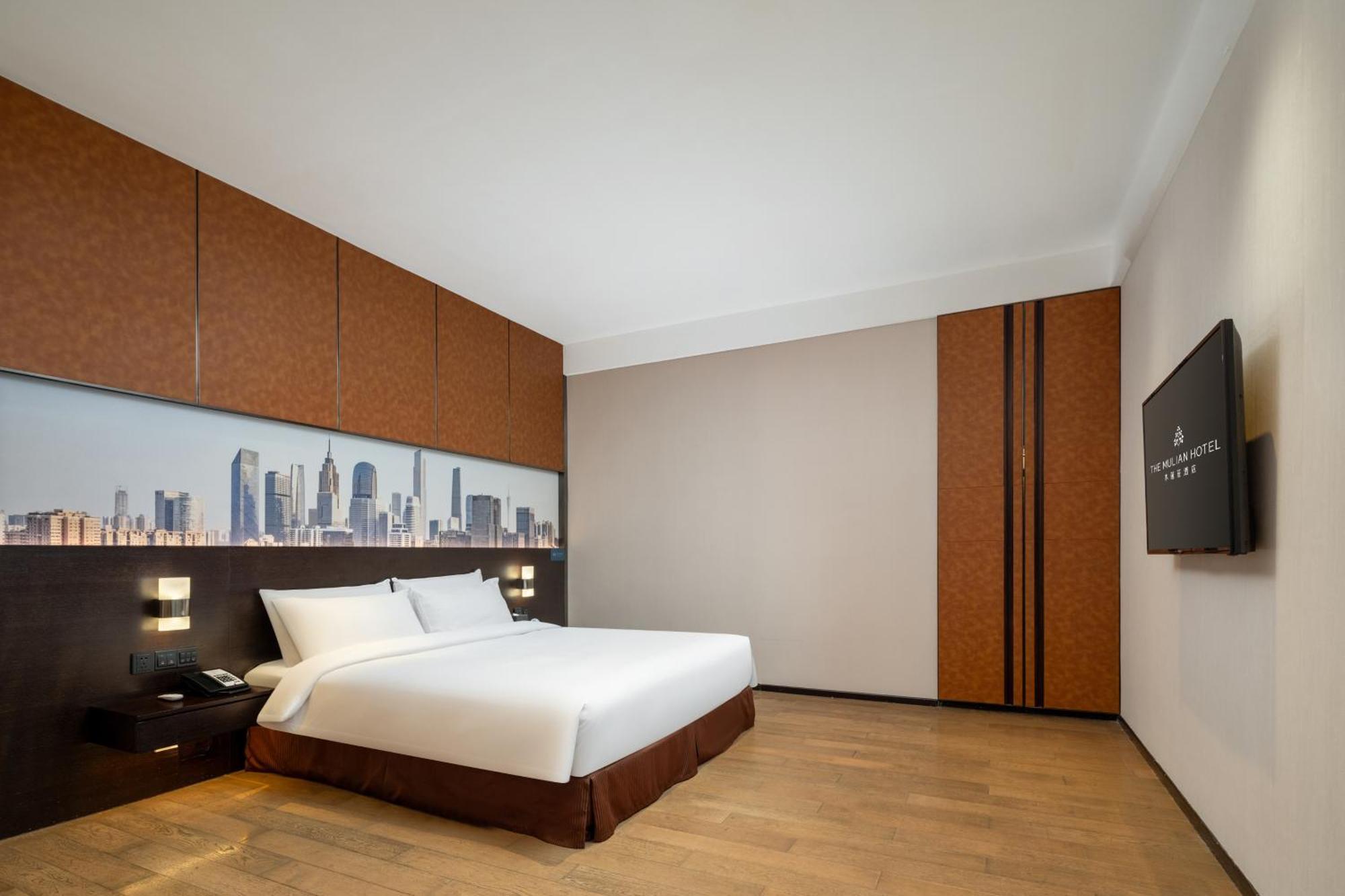 The Mulian Hotel Guangzhou Zhujiang New Town-Canton Fair Free Shuttle Bus Exterior photo
