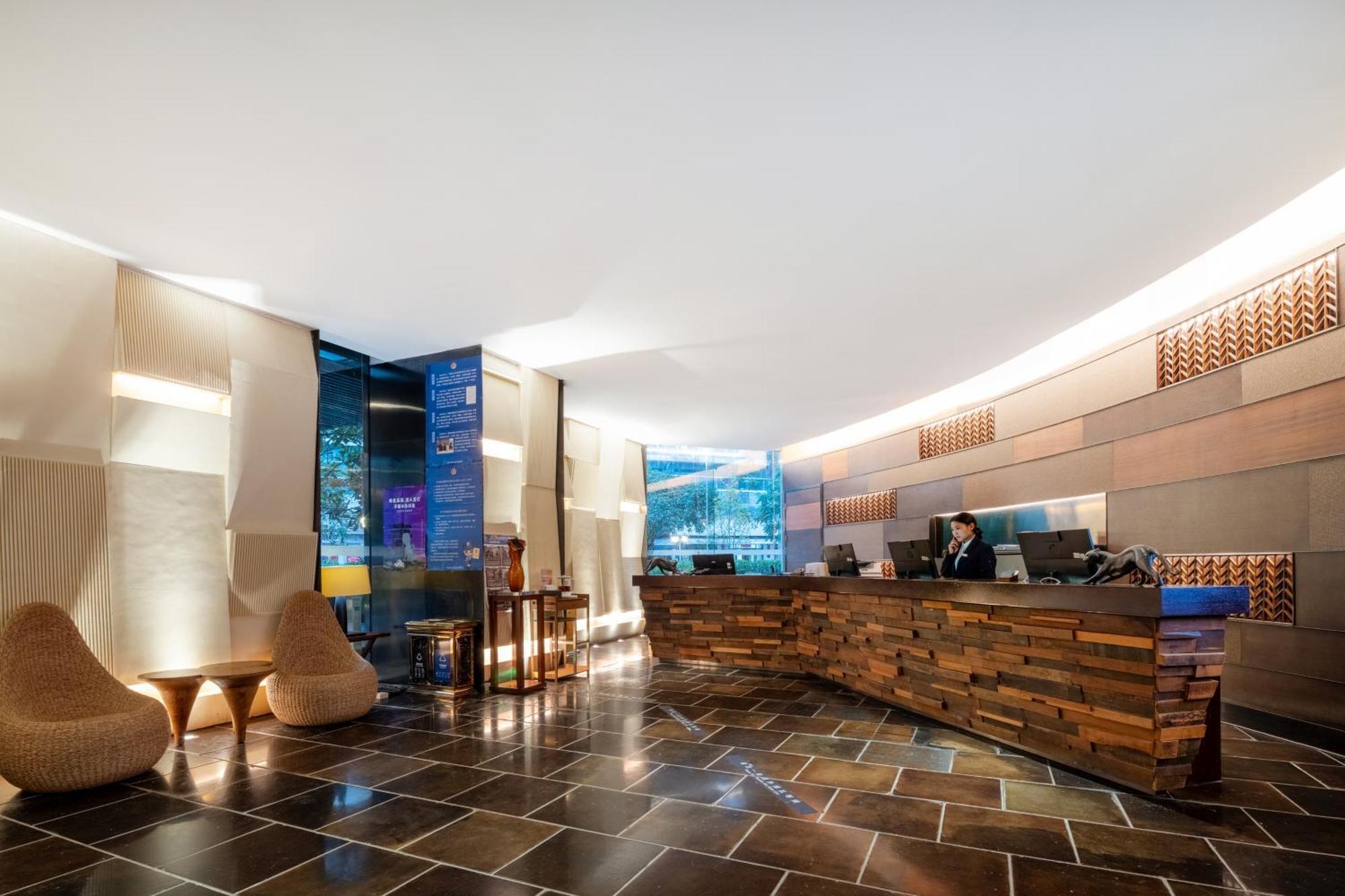 The Mulian Hotel Guangzhou Zhujiang New Town-Canton Fair Free Shuttle Bus Exterior photo